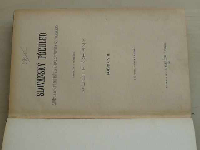 Černý - Slovanský přehled 1-10 (1906) ročník VIII.