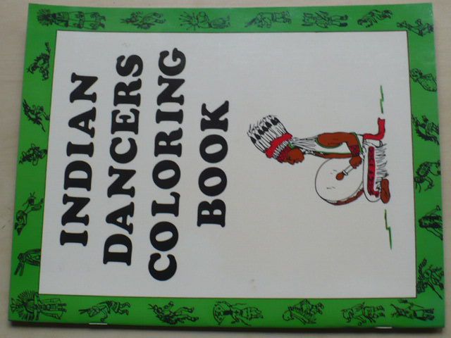 Indian Dancers coloring Book
