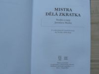 Mistra dělá zkratka - Studie a eseje Jaroslava Marka (2016)