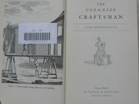 Briedenbaugh - The Colonial Craftsman (USA 1964) Koloniální řemeslník