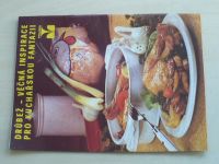 Příloha časopisu Naše rodina 2 - Kapr, kuře, jehněčí a ovocné saláty (nedatováno)