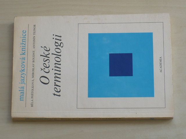 O české terminologii (1983)