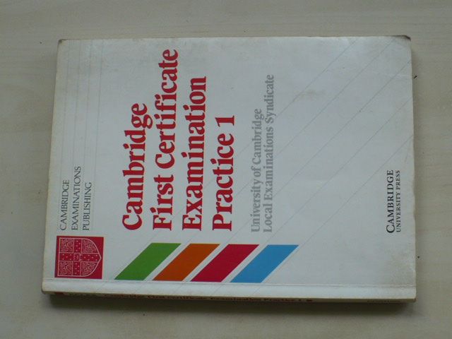 Cambridge First Certificate Examination Practice 1 (1993) anglicky