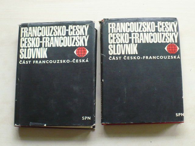 Buben - Francouzsko-český česko-francouzský slovník (1971) díl 1 a 2
