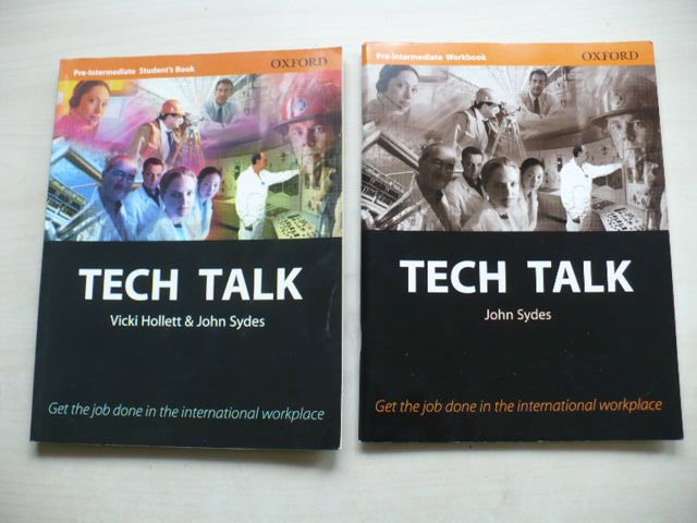 Hollett, Sydes - Tech Talk - Pre-Intermediate - Student´s Book + Workbook (2005) 2 knihy