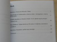 Botiková, Jakubíková - Výzkumné a metodické postupy současné slovenské etnologie (2013)