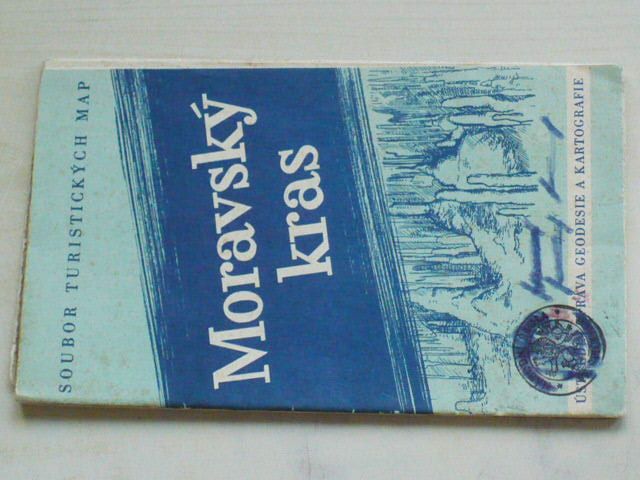 Soubor turistických map 1 : 75 000 - Moravský kras (1958)