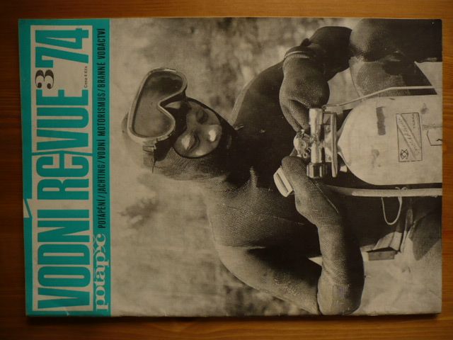 Vodní revue - Potápěč 1-6 (1974) ročník XI. (chybí čísla 1-2, 6, 3 čísla)