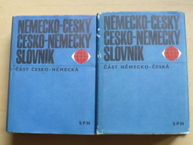 Německo český, česko německý slovník (SPN 1971) 1990 stran
