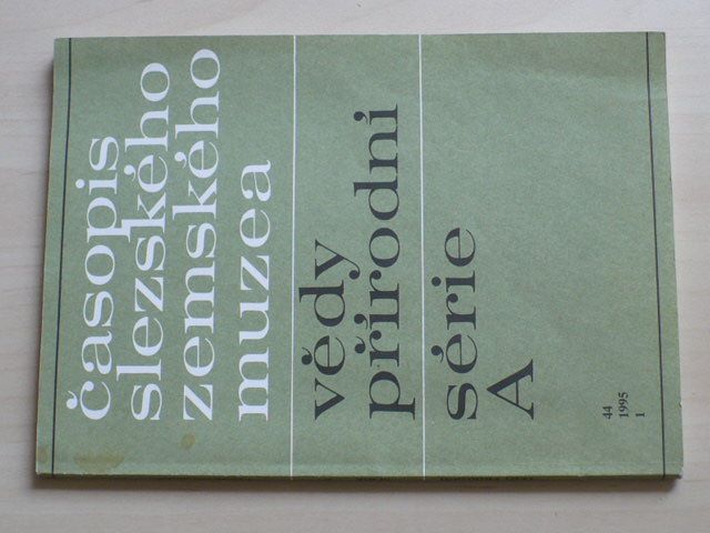 Časopis Slezského zemského muzea 1 (1995) ročník XLIV.