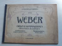 Universal edition 10 - Weber - Original kompositionen fur klavier zu 4 handen (1920)