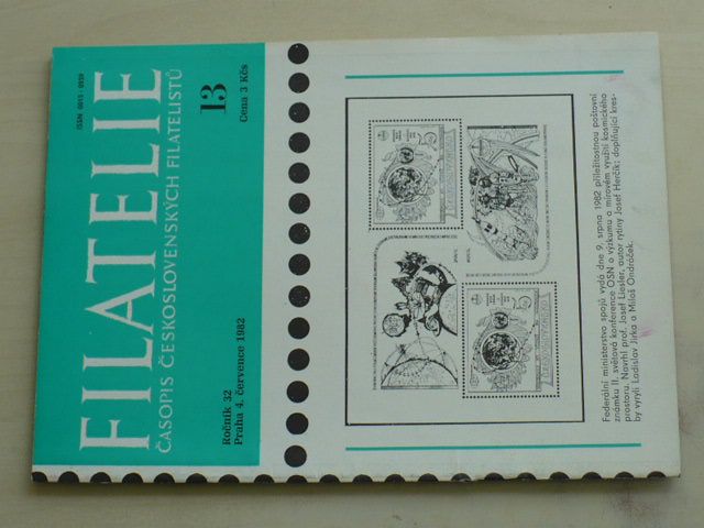 Filatelie 13 (1982) ročník XXXII.