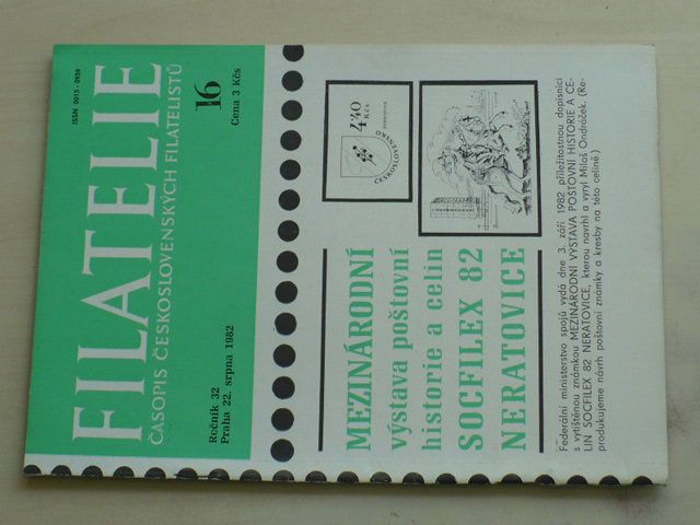 Filatelie 16 (1982) ročník XXXII.