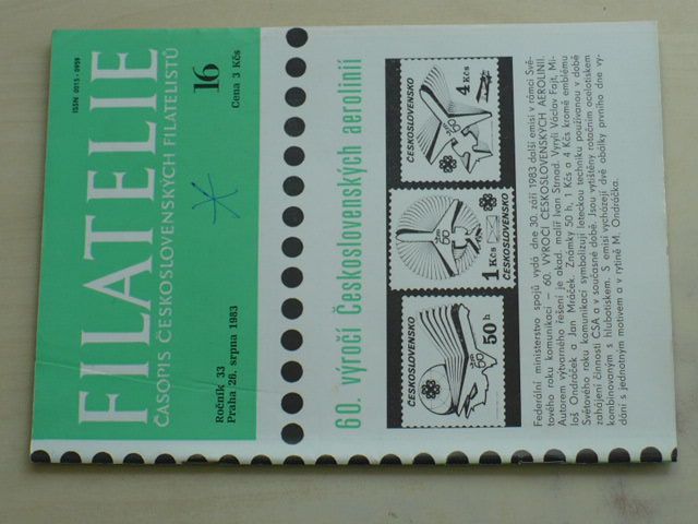 Filatelie 16 (1983) ročník XXXIII.