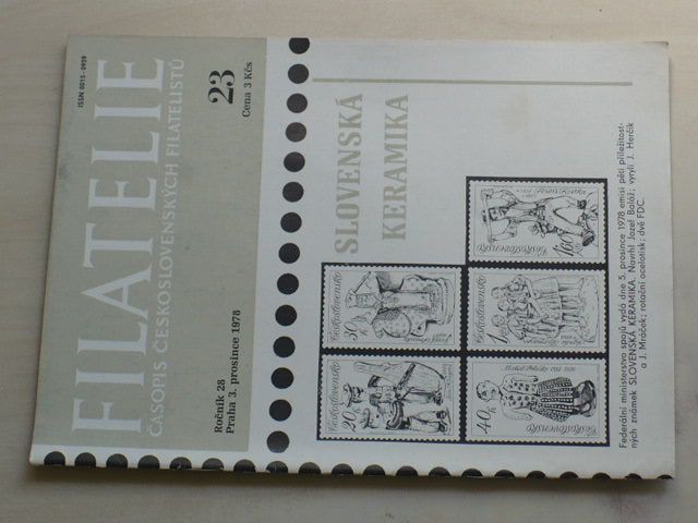 Filatelie 23 (1978) ročník XXVIII.