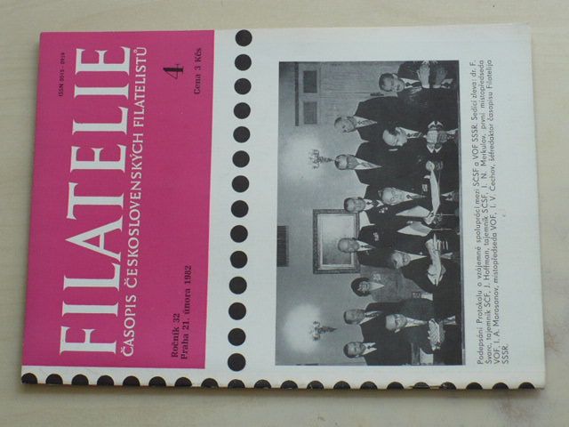 Filatelie 4 (1982) ročník XXXII.