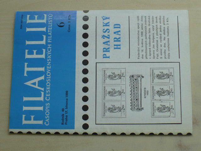 Filatelie 6 (1990) ročník XL.