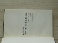 Rainer Maria Rilke - Zápisky Malta Lauridse Brigga (1967)
