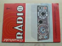 Amatérské radio 1-12 (1985) ročník XXXIV. (chybí čísla 6, 11, 10 čísel) + příloha