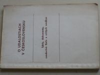 O udalostiach v Československu - Fakty, dokumenty, svedectvá tlače a očitých svedkov (1968)slovensky