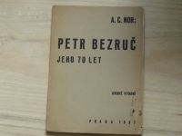 A. C. Nor - Petr Bezruč - jeho 70 let (1937) podpis autora