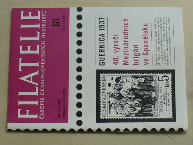 Filatelie 18 (1976) ročník XXVI.