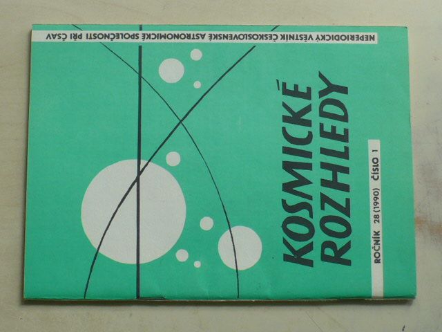 Kosmické rozhledy 1-3 (1990) ročník XXVIII.