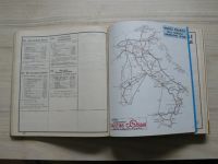 Orario Generale Ufficiale per le ferrovie Italiane dello stato (1973) - Italský vlakový JŘ