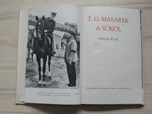 Krejčí - T. G. Masaryk a Sokol (Čs. obec sokolská 1947)