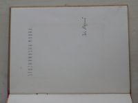 Bezruč - Stužkonoska modrá (1932) podpis autora