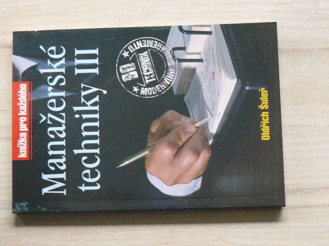 Šuleř - Manažerské techniky III. (2003)