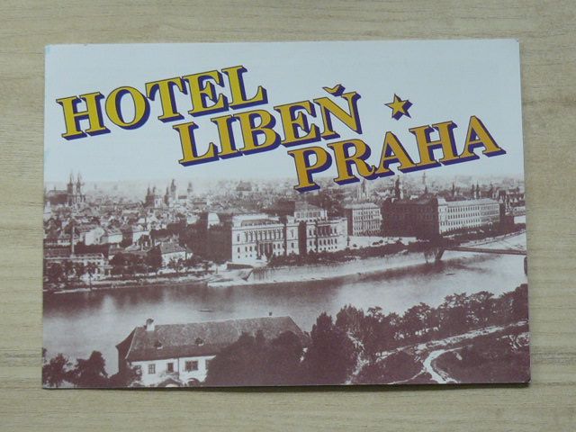 Hotel Libeň Praha - prospekt - německy, česky, anglicky