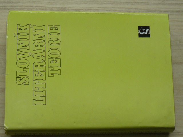 Slovník literární teorie (1977)