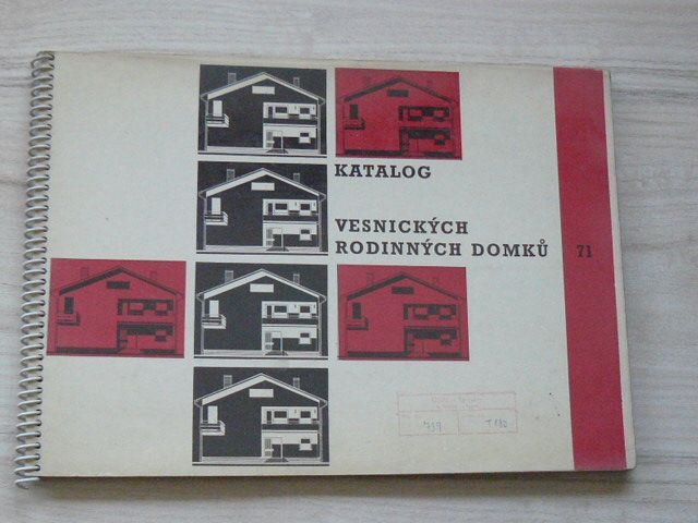 Katalog Vesnických rodinných domků řada 1 (1971)