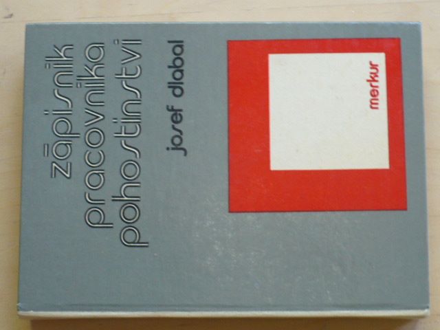 Dlabal - Zápisník pracovníka pohostinství (1977)