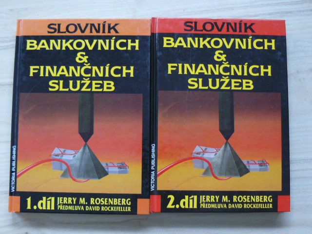 Rosenberg - Slovník bankovních & finančních služeb 1.- 4. (1992) 4 knihy