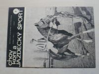 Chov koní a jazdecký šport 1-12 (1967) slovensky