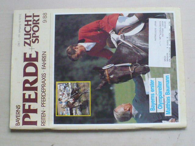 Bayerns Pferde + Zucht Sport 9 (1988) německy