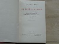 Kramoliš - Soumrak (1941) Historický román z počátku 17. století