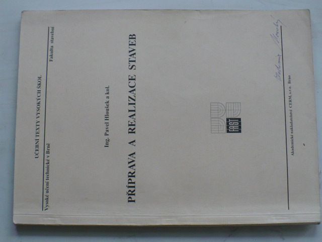 Ing. Hloušek - Příprava a realizace staveb (1997)