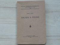 Janko Král - Balady a piesne (1929) slovensky