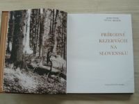 Ponec, Mihálik - Prírodné rezervácie na Slovensku (1981) slovensky