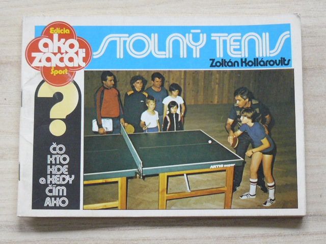 Kollárovits - Stolný tenis (1984) slovensky