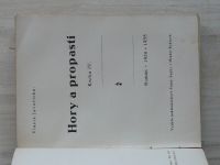 Javořická - Hory a propasti - kniha III., IV. (1934 - 1936)