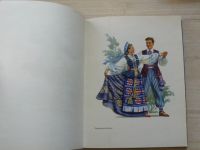 Костюмы к танцам народов СССР. Цветные эскизы и чертежи кроя (1957)