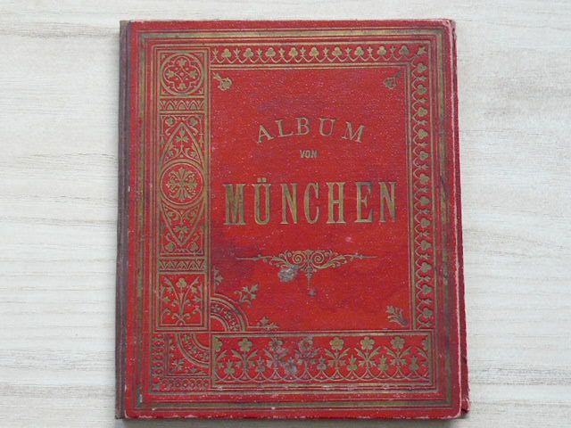 Album von München - německy, leporelo 14 listů, 28 fotografií
