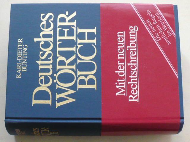 Bünting - Deutsches Wörterbuch mit der neuen Rechtschreibung (1996)