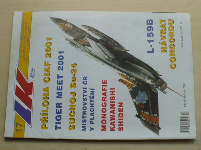Letectví a kosmonautika 17 (2001) ročník LXXVII.