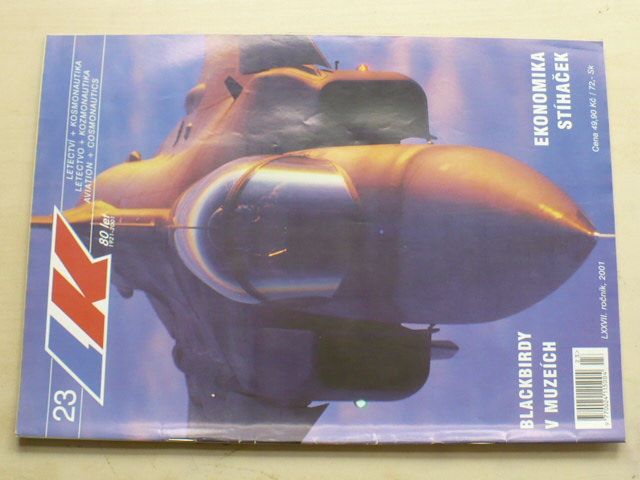 Letectví a kosmonautika 23 (2001) ročník LXXVII.
