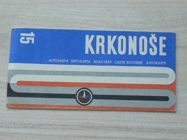 Automapa 15 - 1 : 200 000 - Krkonoše (1971)
